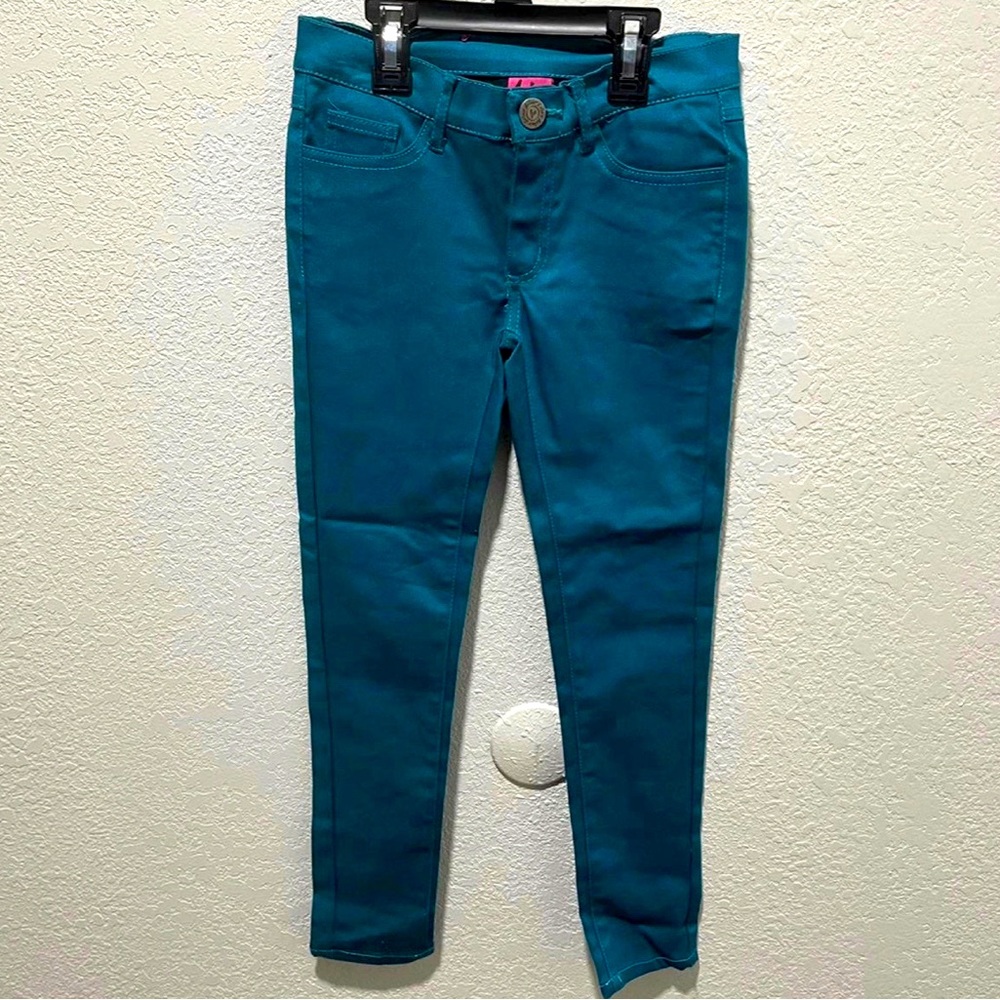 Aviva Girls Teal Leggings